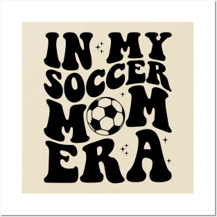 Retro Senior Soccer Mom Life In My Soccer Mom Era Posters and Art